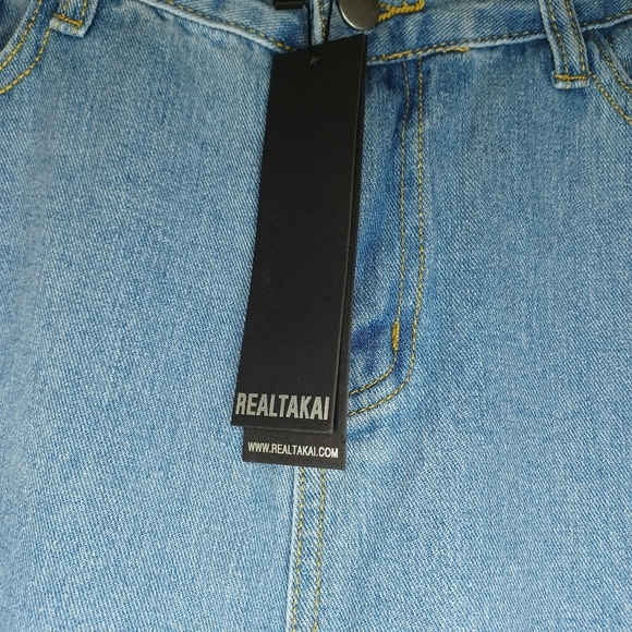RealTakai Classic Blue Denim Jeans NWT - Picture 10 of 13